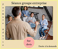 Séance de sophrologie de groupe pour les entreprises