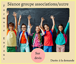 Séance de sophrologie de groupe associatifs / autre pour les enfants