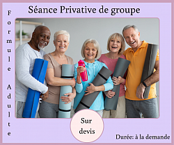 Séance de sophrologie privtive de groupe