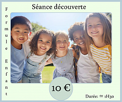 Séance de groupe de découverte de la sophrologie pour enfant